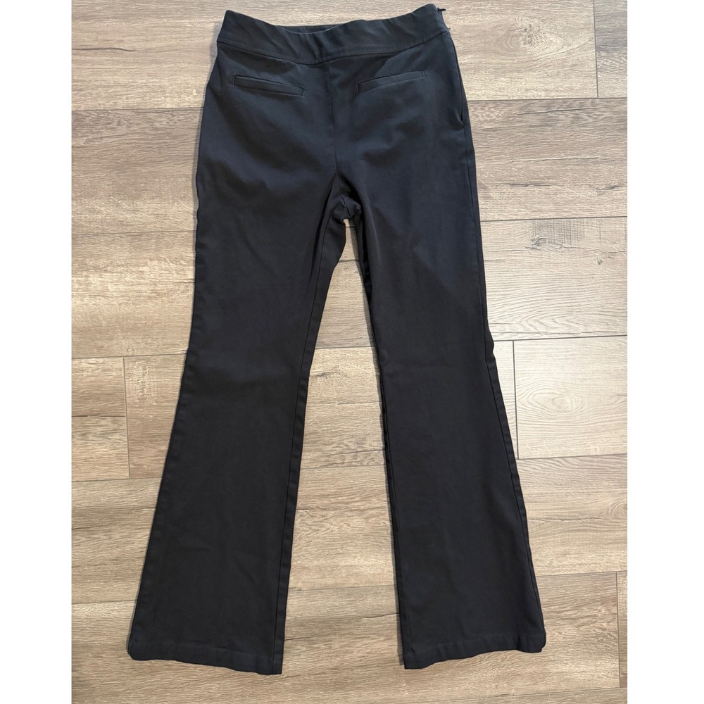 Maeve by Anthropologie Black Flare Pants Bootcut High Rise‎ US 6